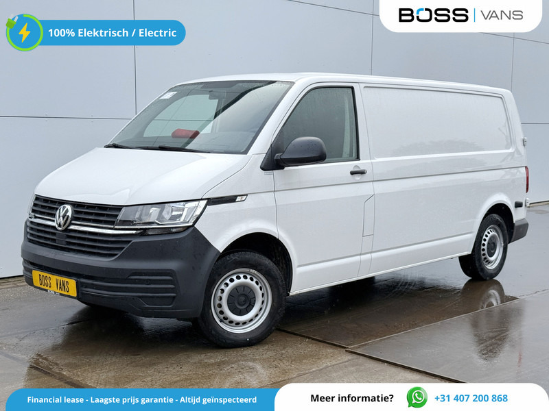 Volkswagen e-Transporter 113PK 138KM WLTP 37,3kWh 100% Elektrisch ABT E-transporter 3 Stoelen Airco Parkeersensoren voor achter - Kis furgon, Elektromos kisteherautó: 1 kép. Volkswagen e-Transporter 113PK 138KM WLTP 37,3kWh 100% Elektrisch ABT E-transporter 3 Stoelen Airco Parkeersensoren voor achter - Kis furgon, Elektromos kisteherautó: 1 kép.
