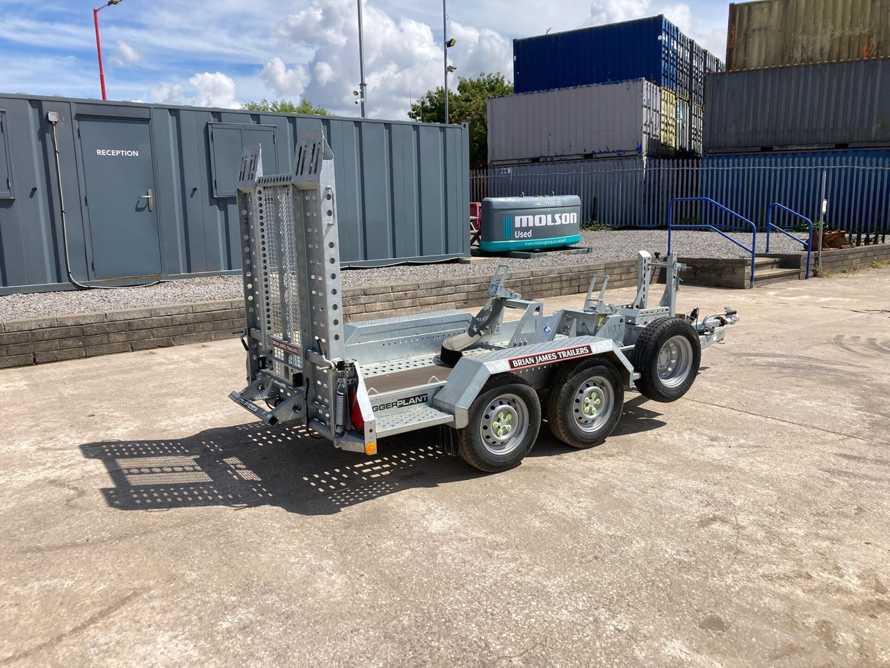 Brian James Trailers T-02-T - Gépszállító utánfutó: 5 kép. Brian James Trailers T-02-T - Gépszállító utánfutó: 5 kép.