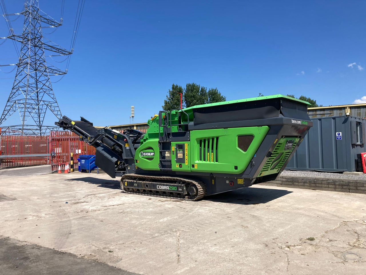 EvoQuip Cobra 290 Ex Demo - Törőgép: 3 kép. EvoQuip Cobra 290 Ex Demo - Törőgép: 3 kép.