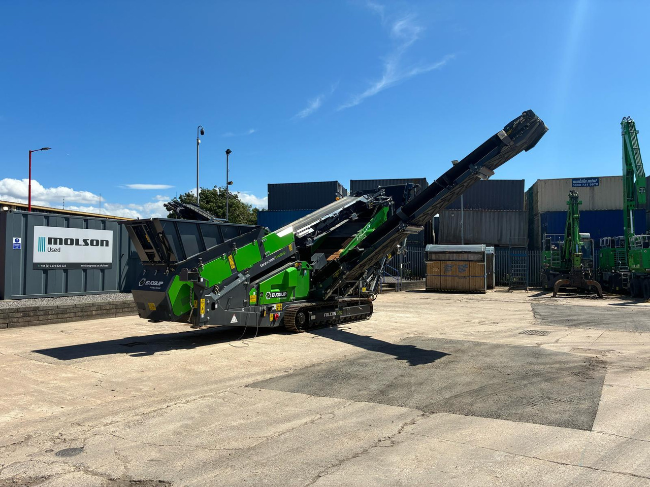 EvoQuip Falcon 820 Ex Demo - Osztályozó berendezés: 5 kép. EvoQuip Falcon 820 Ex Demo - Osztályozó berendezés: 5 kép.