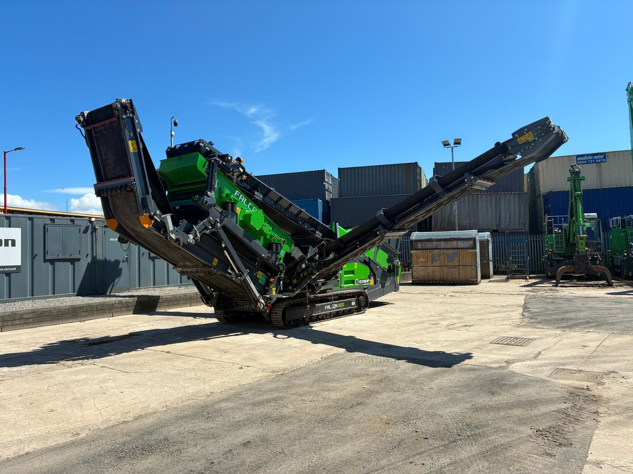 EvoQuip Falcon 820 Ex Demo - Osztályozó berendezés: 1 kép. EvoQuip Falcon 820 Ex Demo - Osztályozó berendezés: 1 kép.