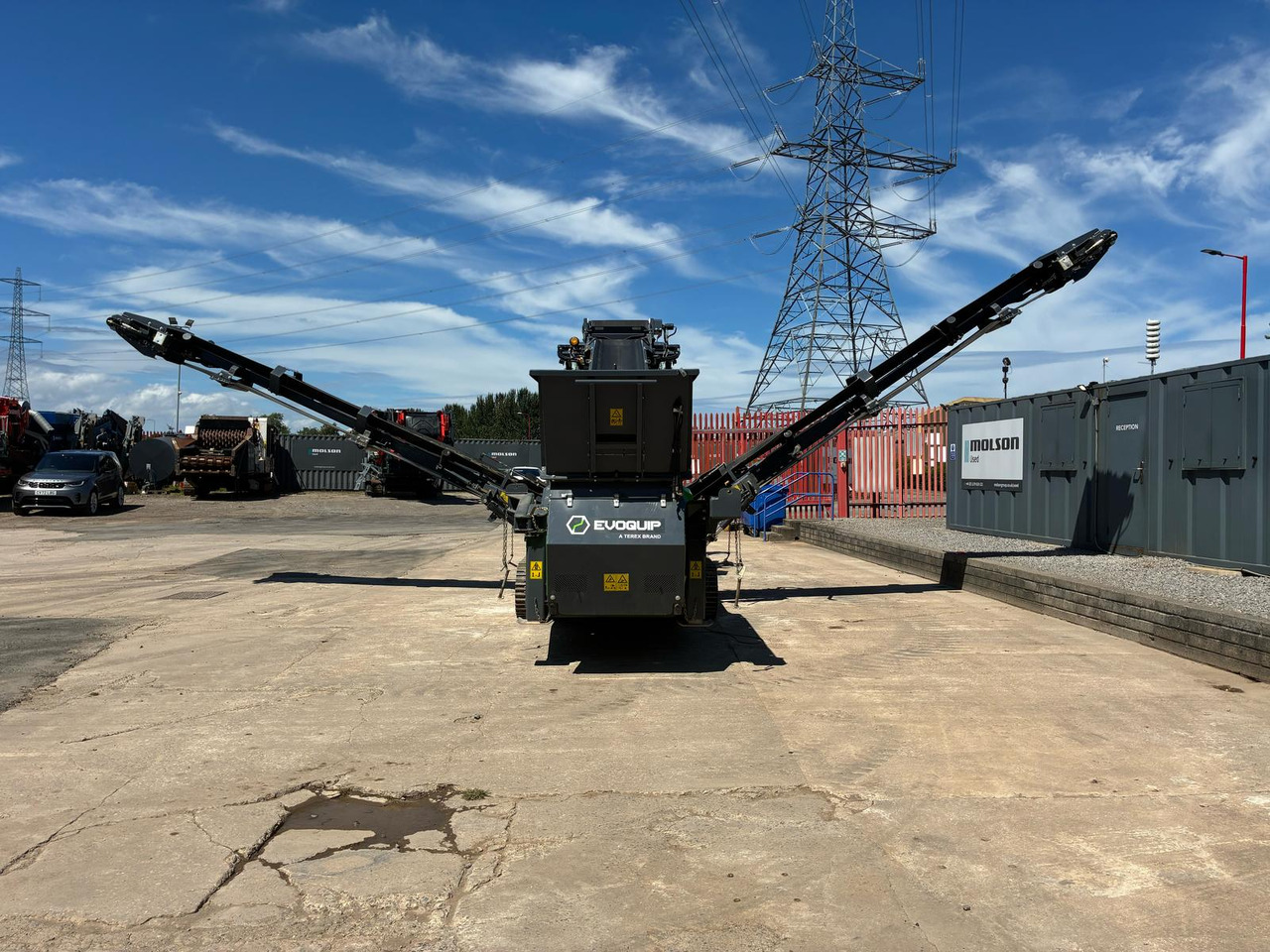 EvoQuip Falcon 820 Ex Demo - Osztályozó berendezés: 4 kép. EvoQuip Falcon 820 Ex Demo - Osztályozó berendezés: 4 kép.