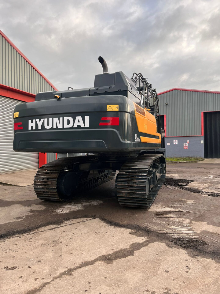 Hyundai HX520AL - Lánctalpas kotró: 5 kép. Hyundai HX520AL - Lánctalpas kotró: 5 kép.