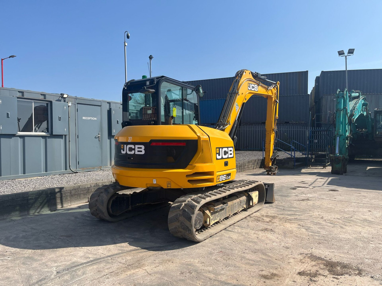 JCB 86C-2 - Minikotró: 5 kép. JCB 86C-2 - Minikotró: 5 kép.