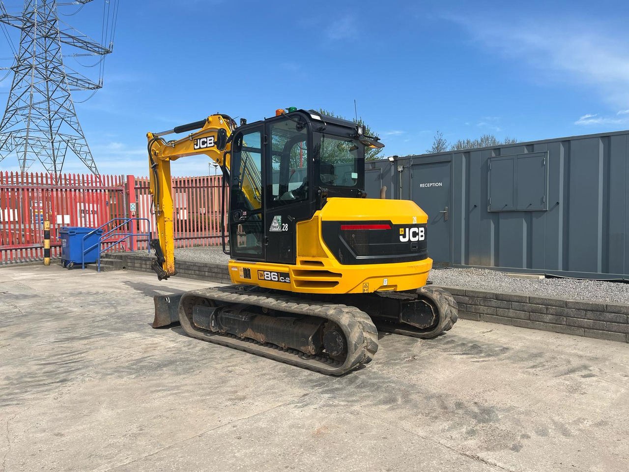 JCB 86C-2 - Minikotró: 3 kép. JCB 86C-2 - Minikotró: 3 kép.