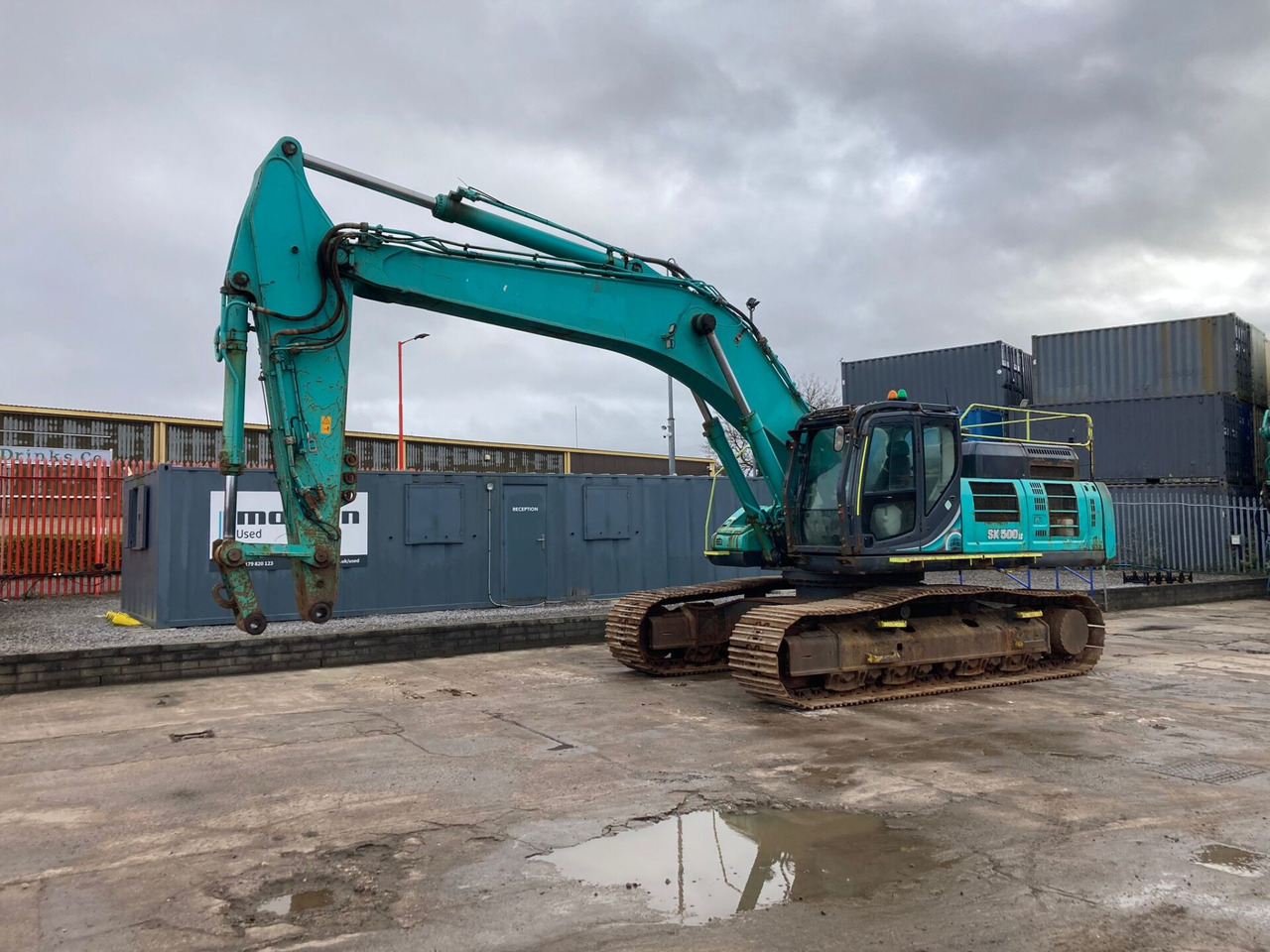Kobelco SK500LC-10 - Lánctalpas kotró: 1 kép. Kobelco SK500LC-10 - Lánctalpas kotró: 1 kép.