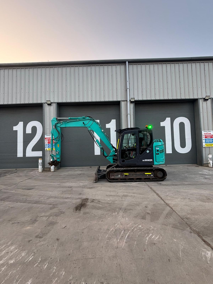 Kobelco SK85MSR-7 - Minikotró: 2 kép. Kobelco SK85MSR-7 - Minikotró: 2 kép.