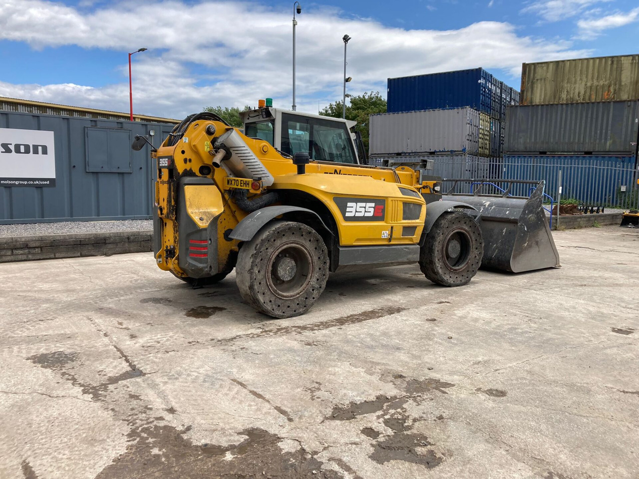 Sennebogen 355E - Teleszkópos rakodó: 5 kép. Sennebogen 355E - Teleszkópos rakodó: 5 kép.