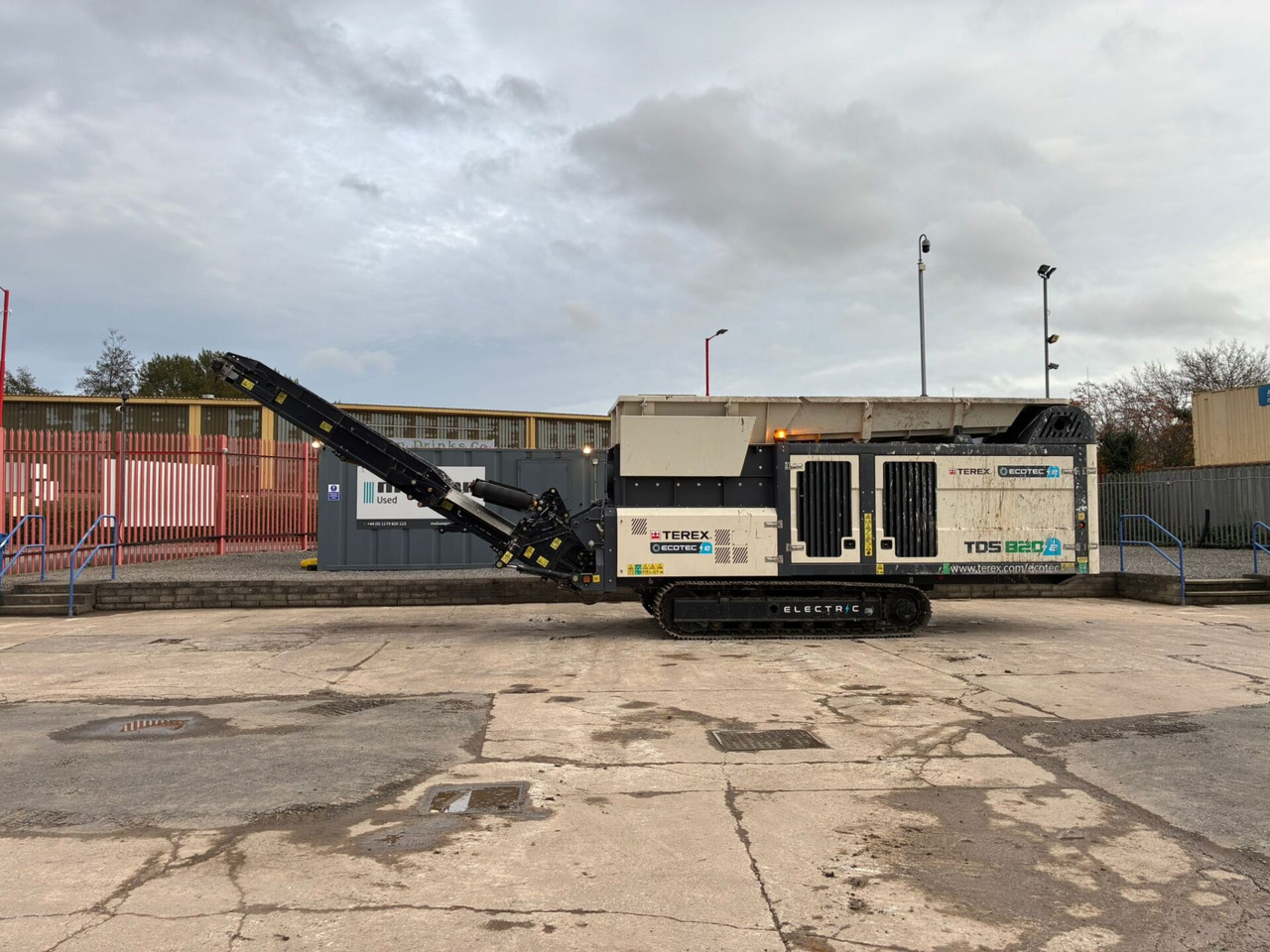 Terex Ecotec TDS820E - Ipari aprítógép: 2 kép. Terex Ecotec TDS820E - Ipari aprítógép: 2 kép.