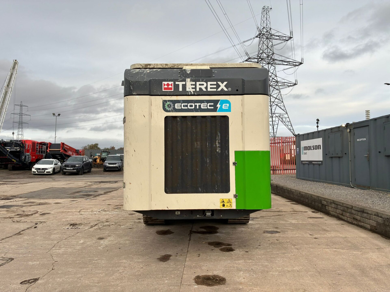 Terex Ecotec TDS820E - Ipari aprítógép: 4 kép. Terex Ecotec TDS820E - Ipari aprítógép: 4 kép.