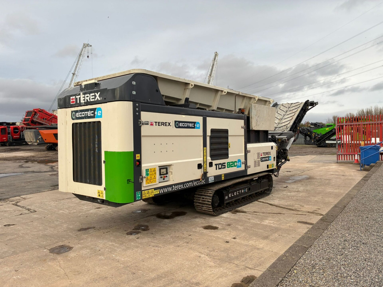 Terex Ecotec TDS820E - Ipari aprítógép: 5 kép. Terex Ecotec TDS820E - Ipari aprítógép: 5 kép.