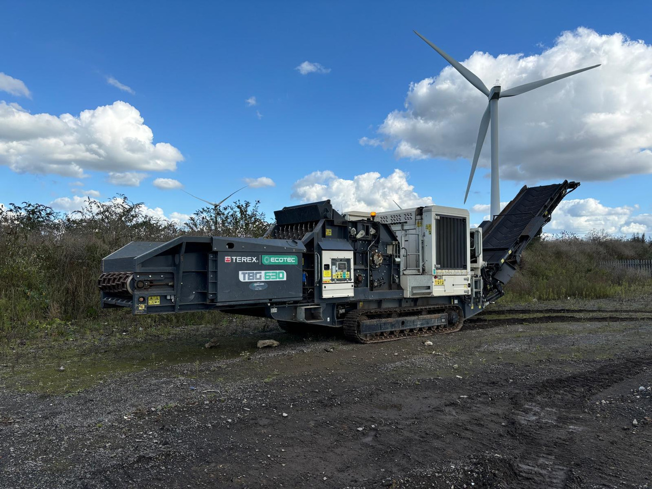 Terex TBG630 - Ipari aprítógép: 5 kép. Terex TBG630 - Ipari aprítógép: 5 kép.