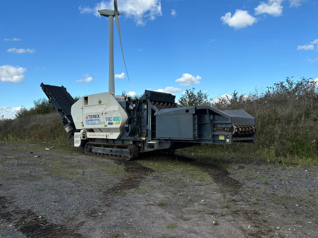 Terex TBG630 - Ipari aprítógép: 3 kép. Terex TBG630 - Ipari aprítógép: 3 kép.