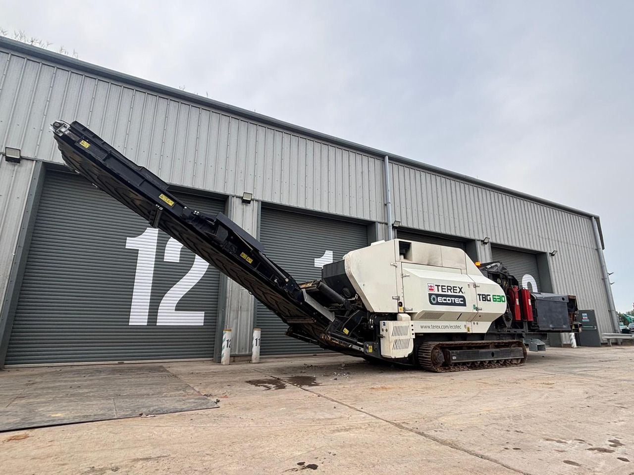 Terex TBG630 - Ipari aprítógép: 1 kép. Terex TBG630 - Ipari aprítógép: 1 kép.