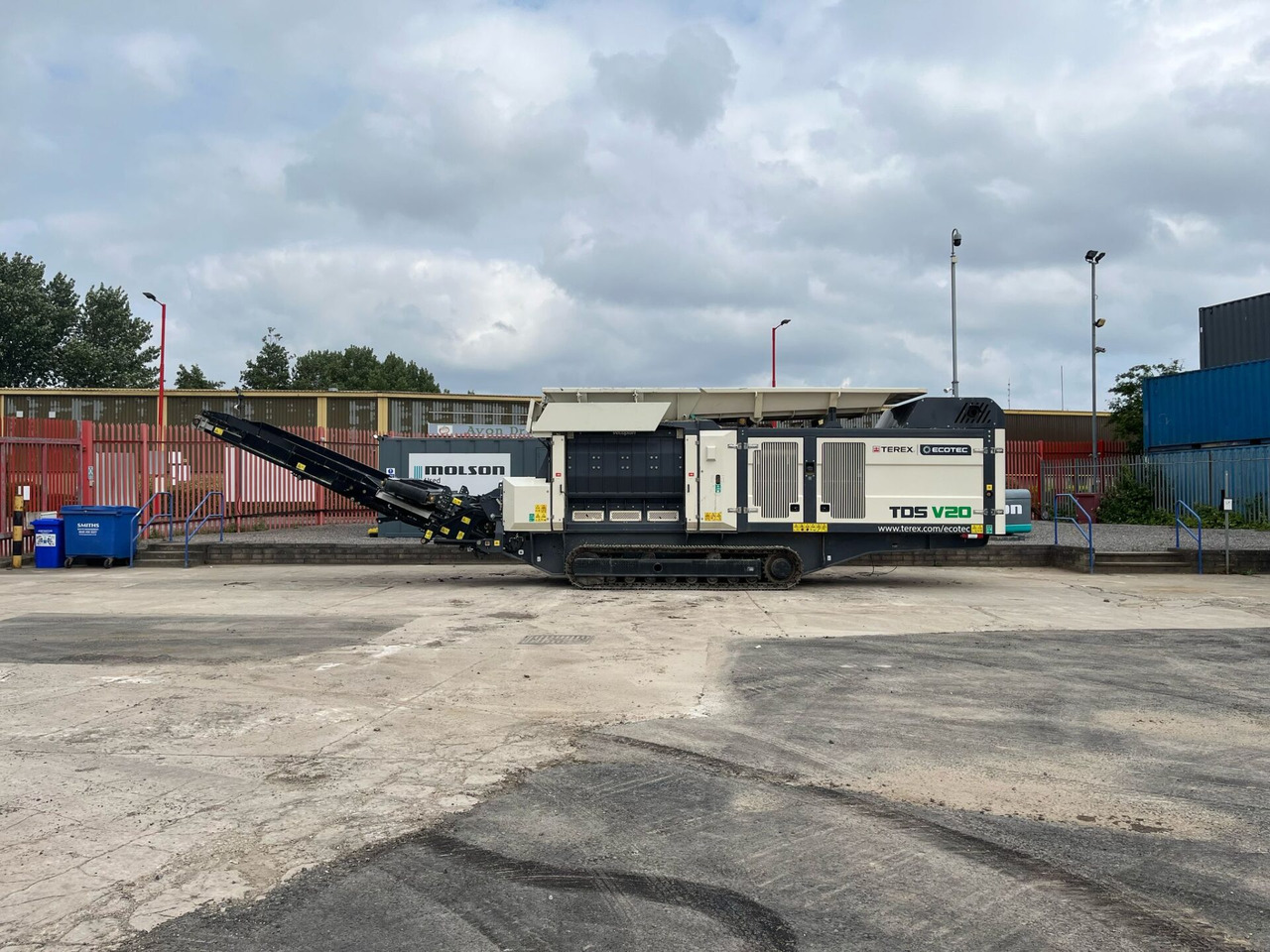 Terex TDSV20 - Ipari aprítógép: 2 kép. Terex TDSV20 - Ipari aprítógép: 2 kép.