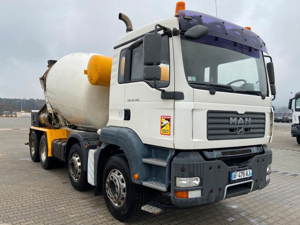 MAN TGA 32.360 STETTER 9M3 - Betonmixer: 1 kép. MAN TGA 32.360 STETTER 9M3 - Betonmixer: 1 kép.