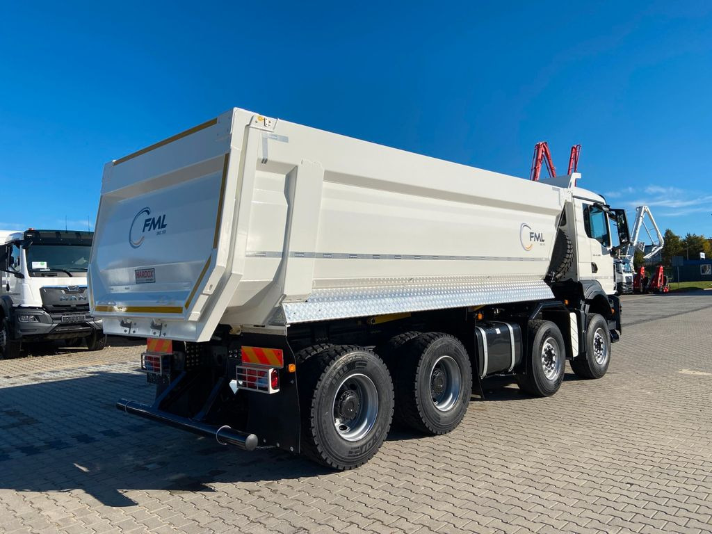 MAN TGS 44.400 8x4 EURO2 FML KIPPER 20M3 - Billenőplatós teherautó: 5 kép. MAN TGS 44.400 8x4 EURO2 FML KIPPER 20M3 - Billenőplatós teherautó: 5 kép.