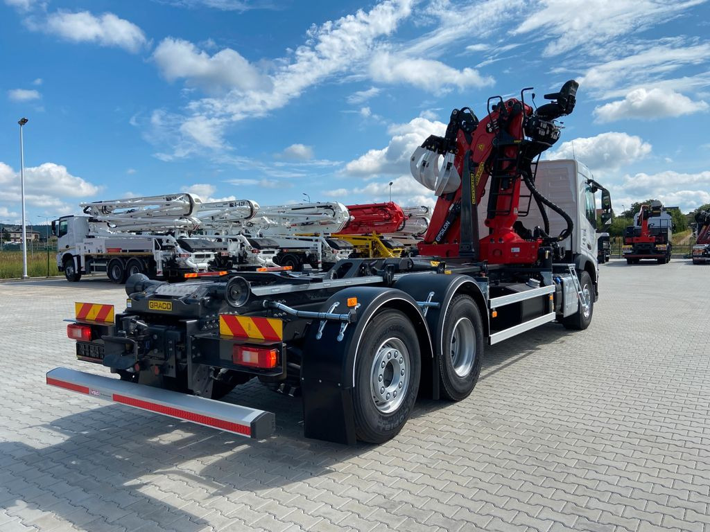 Volvo FM 460 Abrollkipper PALFINGER - EPSILON - Horgos rakodó teherautó, Darus autó: 5 kép. Volvo FM 460 Abrollkipper PALFINGER - EPSILON - Horgos rakodó teherautó, Darus autó: 5 kép.