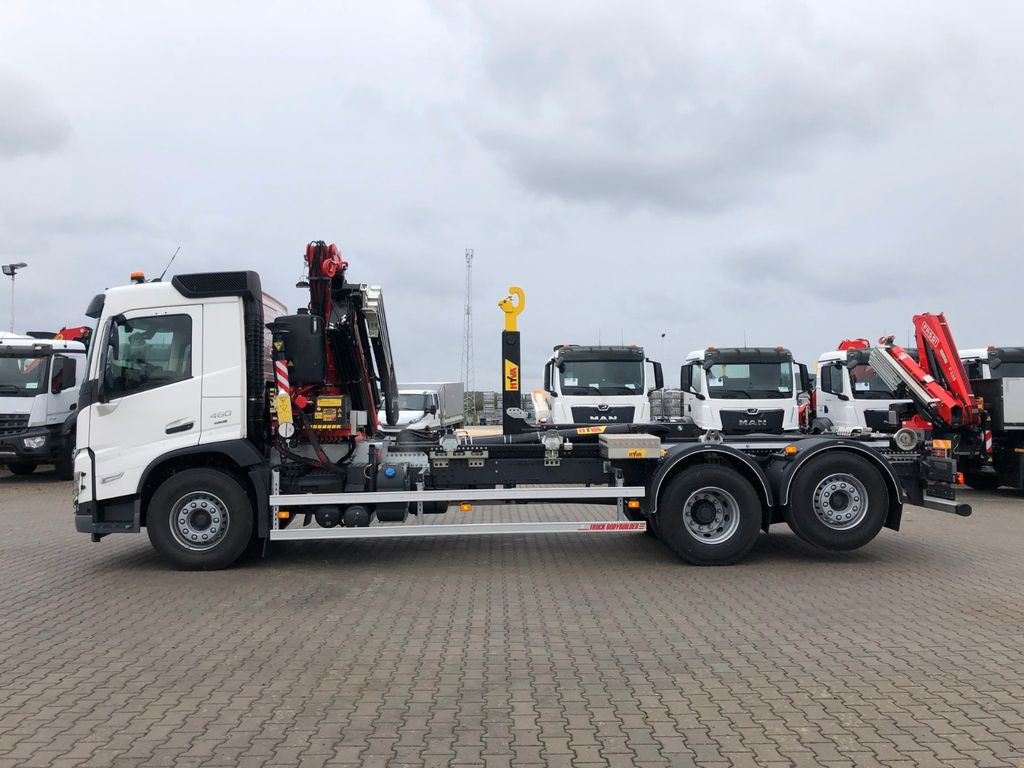Volvo FM 460 HYVA 20-57-S mit FASSI F235 - Horgos rakodó teherautó, Darus autó: 4 kép. Volvo FM 460 HYVA 20-57-S mit FASSI F235 - Horgos rakodó teherautó, Darus autó: 4 kép.
