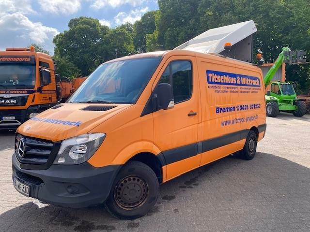 Dobozos kisteherautó Mercedes-Benz Sprinter 313CDI - BF3-Fahrzeug: 9 kép.