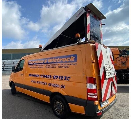 Dobozos kisteherautó Mercedes-Benz Sprinter 313CDI - BF3-Fahrzeug: 6 kép.