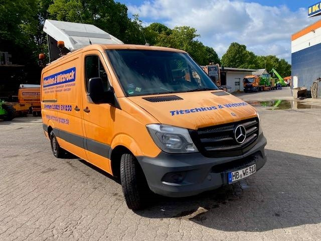 Dobozos kisteherautó Mercedes-Benz Sprinter 313CDI - BF3-Fahrzeug: 7 kép.