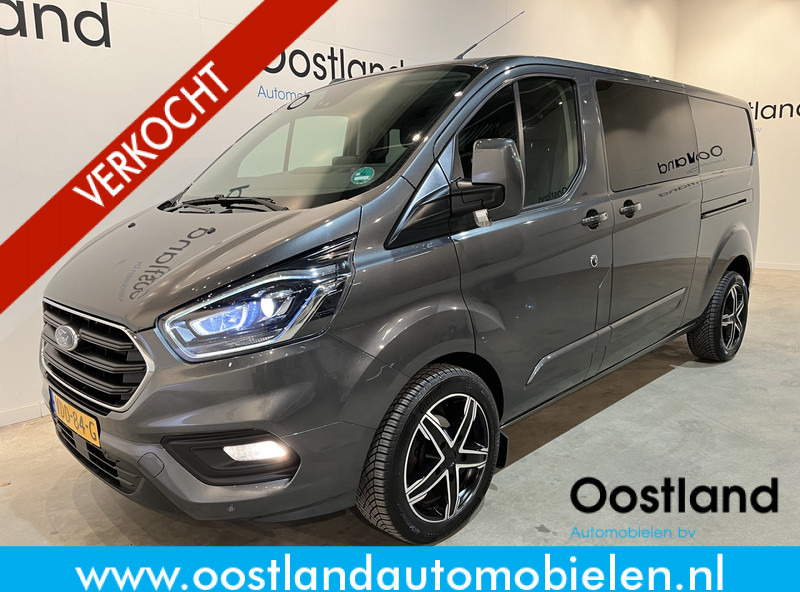 Ford Transit Custom 300 2.0 TDCI L2H1 Limited DC Dubbel Cabine 130 PK Automaat / Euro 6 / Schuifdeur L + R / Airco / Cruise Control / Camera / CarPlay / Trekhaak / Navigatie - Kis furgon, Duplakabinos kisteherautó: 1 kép. Ford Transit Custom 300 2.0 TDCI L2H1 Limited DC Dubbel Cabine 130 PK Automaat / Euro 6 / Schuifdeur L + R / Airco / Cruise Control / Camera / CarPlay / Trekhaak / Navigatie - Kis furgon, Duplakabinos kisteherautó: 1 kép.