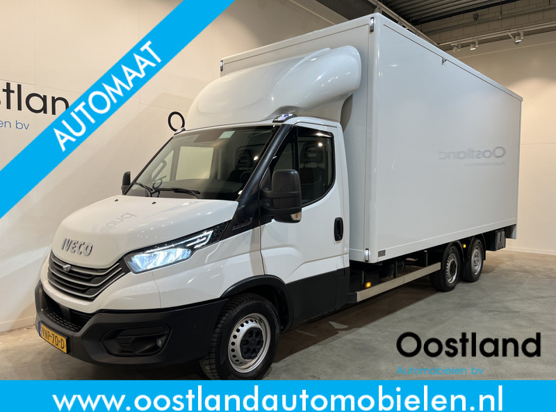 Iveco Daily 35S18 3.0 BE Clixtar Automaat Bakwagen met Laadklep / Laadvermogen 3.060 KG / Euro 6 / Luchtvering / Airco / Camera / CarPlay / Cruise Control / - Nyergesvontató: 1 kép. Iveco Daily 35S18 3.0 BE Clixtar Automaat Bakwagen met Laadklep / Laadvermogen 3.060 KG / Euro 6 / Luchtvering / Airco / Camera / CarPlay / Cruise Control / - Nyergesvontató: 1 kép.