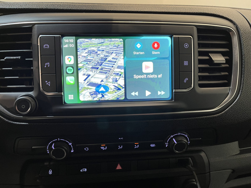 Kis furgon, Elektromos kisteherautó Peugeot e-Expert L2 Premium 75 kWh Servicebus / Van den Born Inrichting / 100% Elektrisch / Airco / Camera / Cruise Control / Navigatie / CarPlay / 12.400 KM !!: 7 kép.