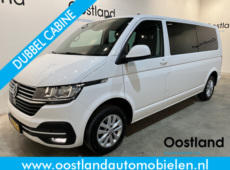 Volkswagen Transporter 2.0 TDI L2H1 30 DC Dubbel Cabine 150 PK Automaat / Euro 6 / Airco / Cruise Control / Camera / CarPlay / Trekhaak / Navigatie / Klep - Kis furgon, Duplakabinos kisteherautó: 1 kép. Volkswagen Transporter 2.0 TDI L2H1 30 DC Dubbel Cabine 150 PK Automaat / Euro 6 / Airco / Cruise Control / Camera / CarPlay / Trekhaak / Navigatie / Klep - Kis furgon, Duplakabinos kisteherautó: 1 kép.
