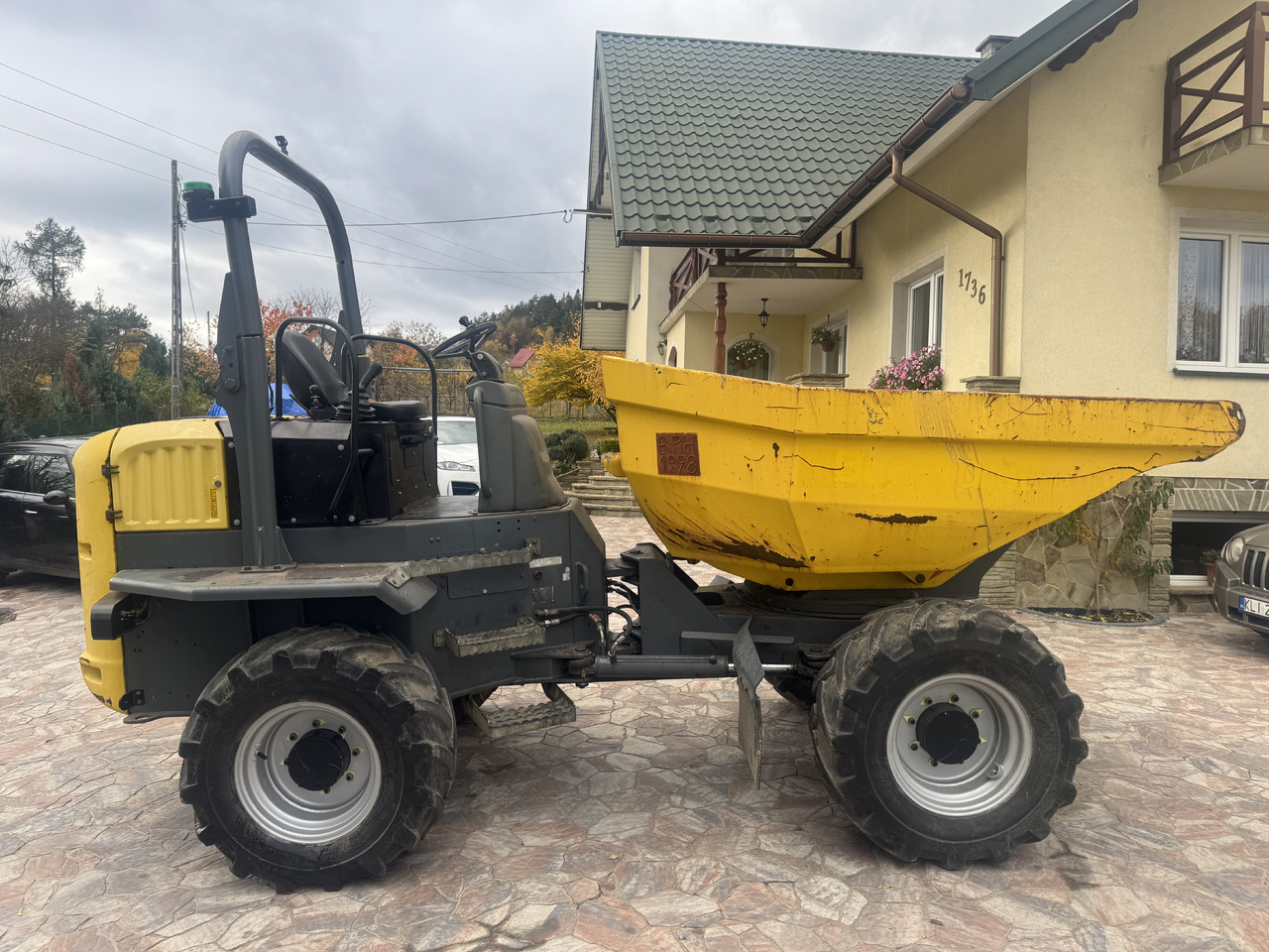WACKER Neuson DW60 DV60 swivel dumper 6t - Csuklós dömper: 4 kép. WACKER Neuson DW60 DV60 swivel dumper 6t - Csuklós dömper: 4 kép.