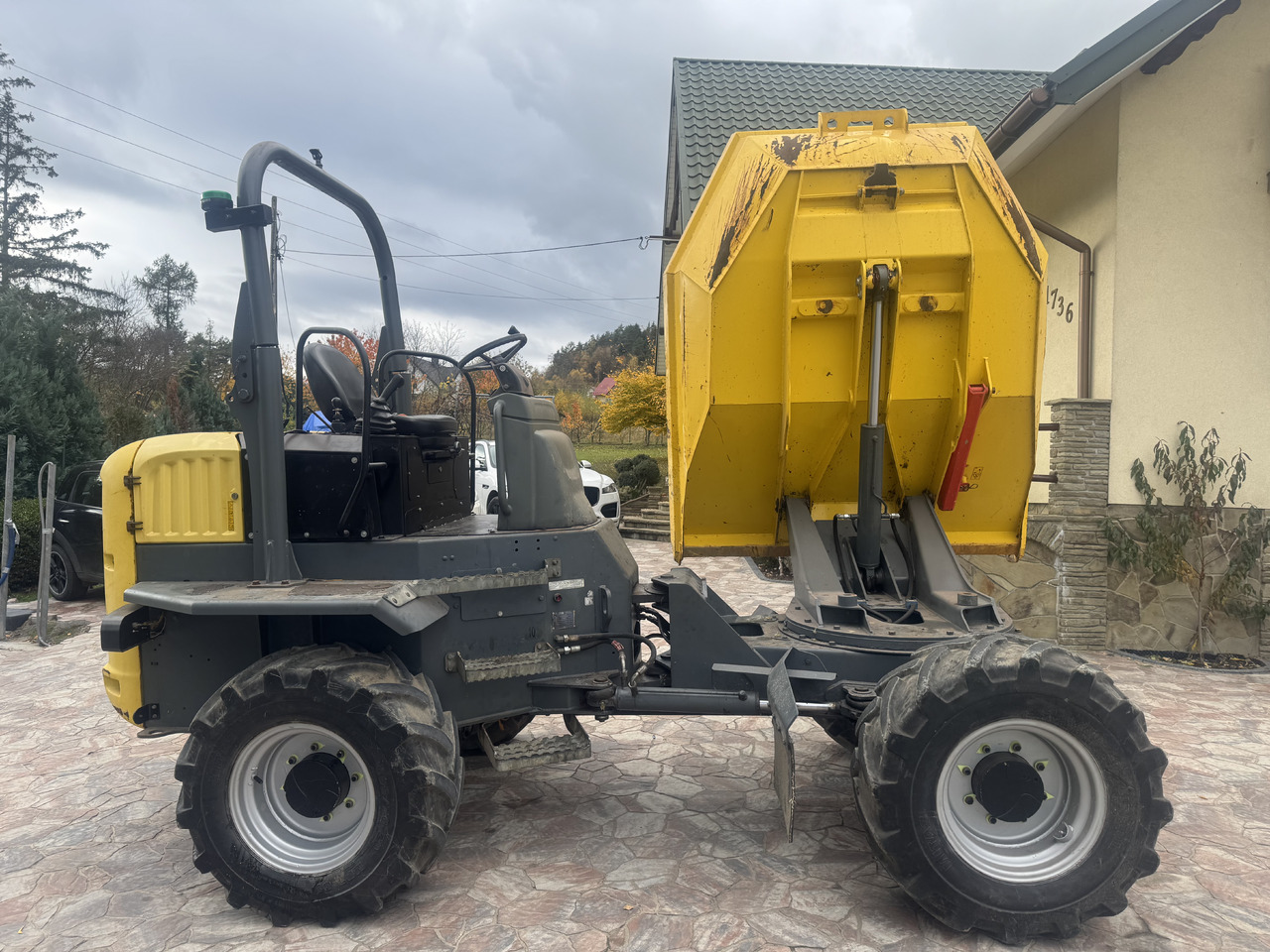 WACKER Neuson DW60 DV60 swivel dumper 6t - Csuklós dömper: 5 kép. WACKER Neuson DW60 DV60 swivel dumper 6t - Csuklós dömper: 5 kép.