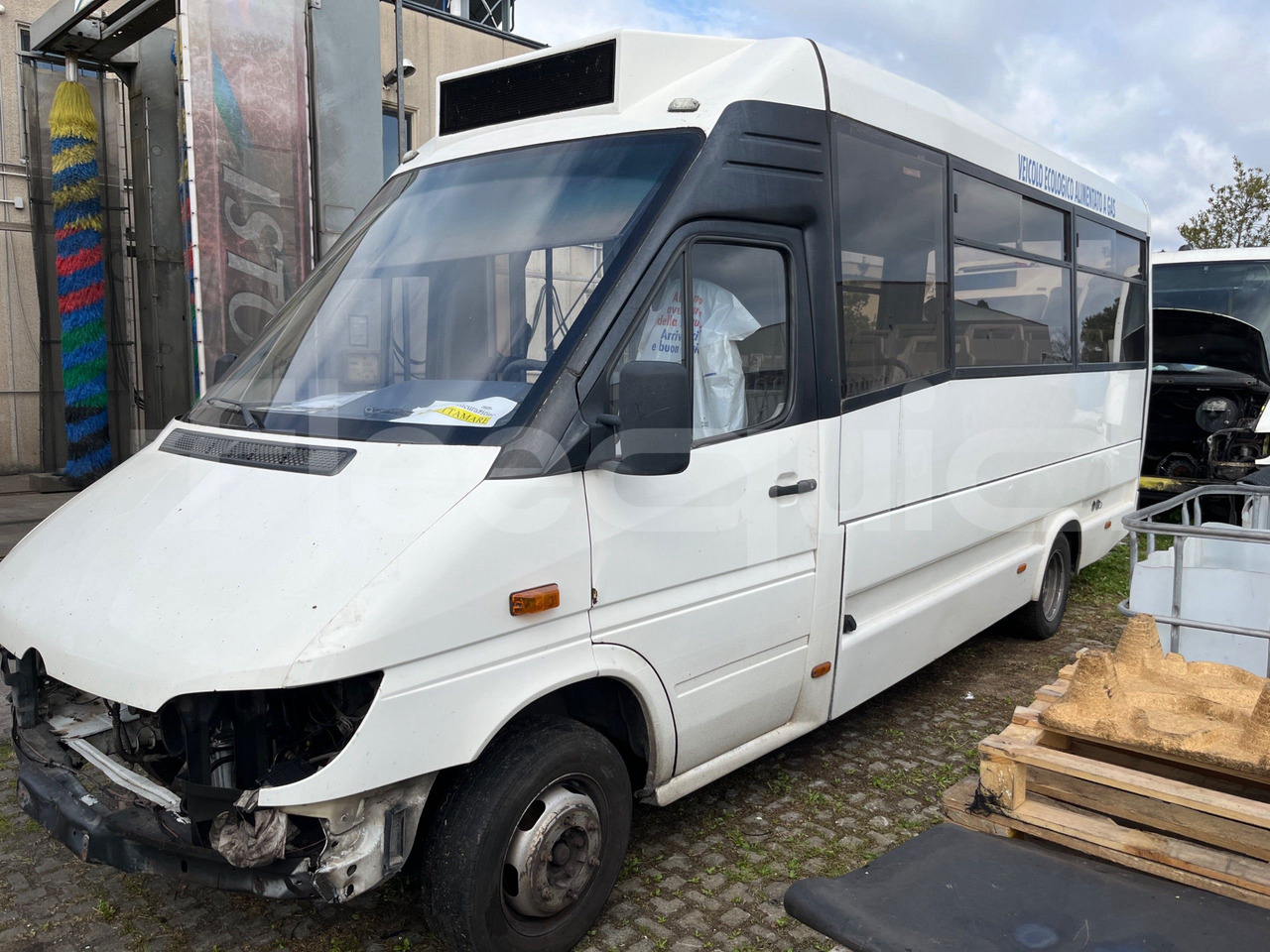 Mercedes-Benz 414T - Minibusz, Kisbusz: 5 kép. Mercedes-Benz 414T - Minibusz, Kisbusz: 5 kép.