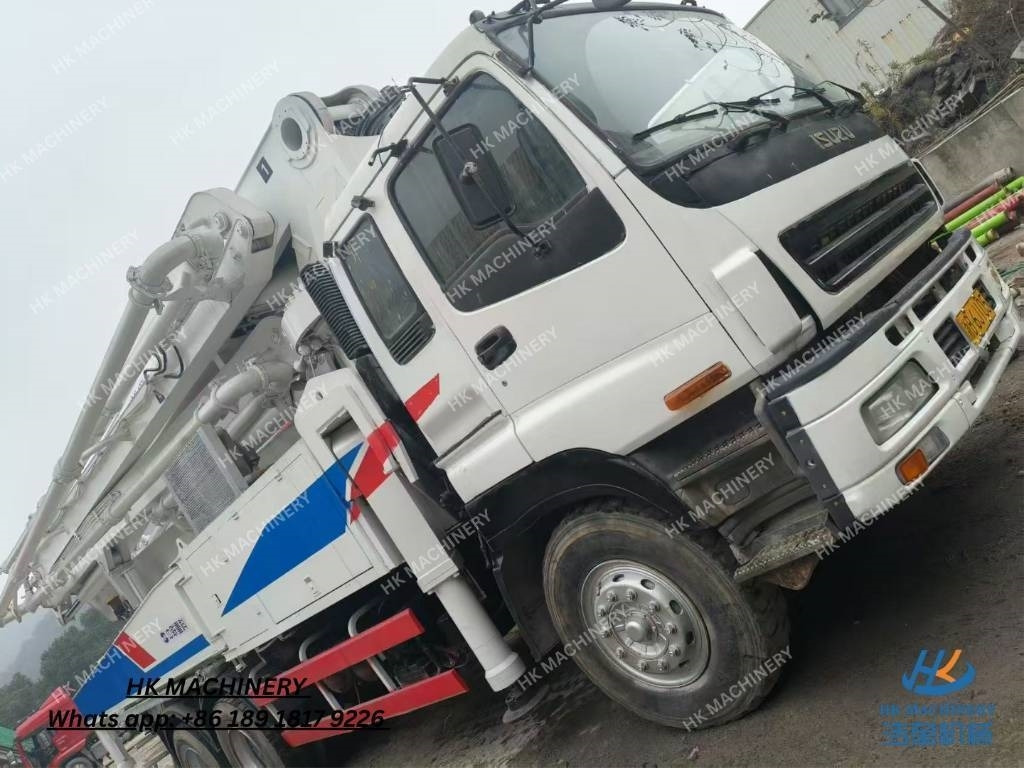 Zoomlion 47m - Stabil betonszivattyú: 3 kép. Zoomlion 47m - Stabil betonszivattyú: 3 kép.