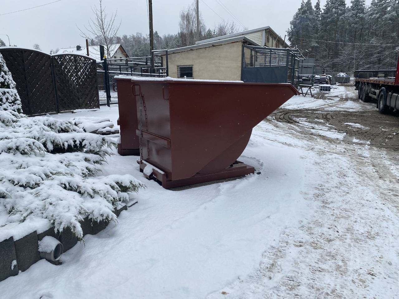 Metal-K Pojemnik samowyładowczy/kippercontainer TK1100 - Billenthető tartály: 3 kép. Metal-K Pojemnik samowyładowczy/kippercontainer TK1100 - Billenthető tartály: 3 kép.