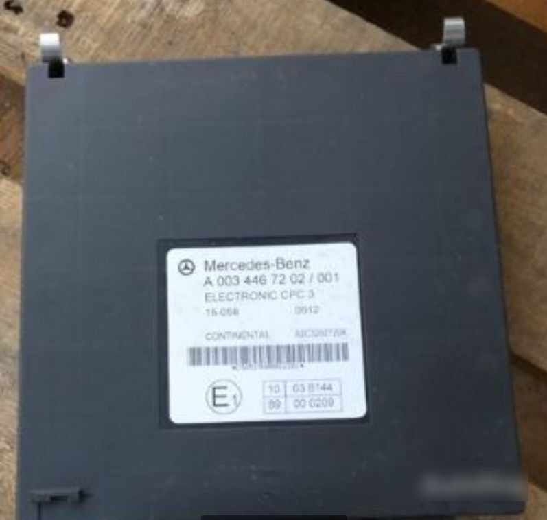 Mercedes-Benz Naprawa CPC3, CPC, FR Mercedes Actros VIC EPB EBS ABS PTM Continental Naprawa CPC3, CPC, FR Mercedes Actros VIC EPB EBS ABS PTM - ECU - Teherautó: 1 kép. Mercedes-Benz Naprawa CPC3, CPC, FR Mercedes Actros VIC EPB EBS ABS PTM Continental Naprawa CPC3, CPC, FR Mercedes Actros VIC EPB EBS ABS PTM - ECU - Teherautó: 1 kép.
