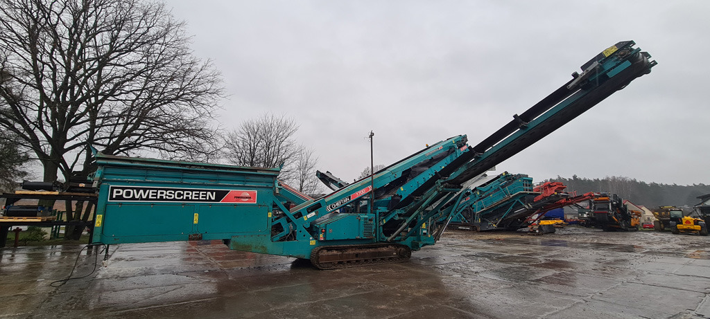 Powerscreen Chieftain 1700 3D - Osztályozó berendezés: 4 kép. Powerscreen Chieftain 1700 3D - Osztályozó berendezés: 4 kép.