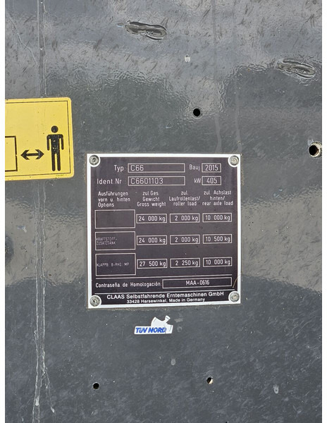 Kombájn a következők szállításához élelmiszer Claas Lexion 770 TT: 7 kép.