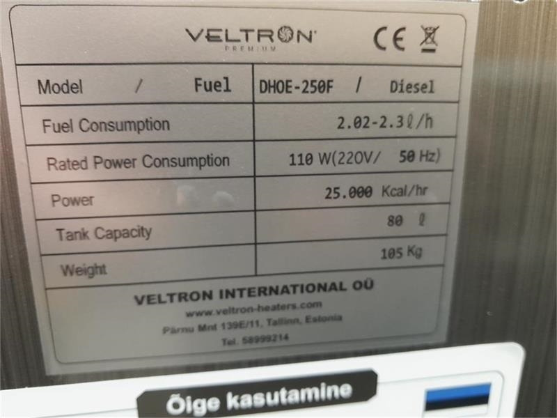 - - - VeLTRON HEATER MED BLÆSER - Építőipari fűtőelem: 5 kép. - - - VeLTRON HEATER MED BLÆSER - Építőipari fűtőelem: 5 kép.