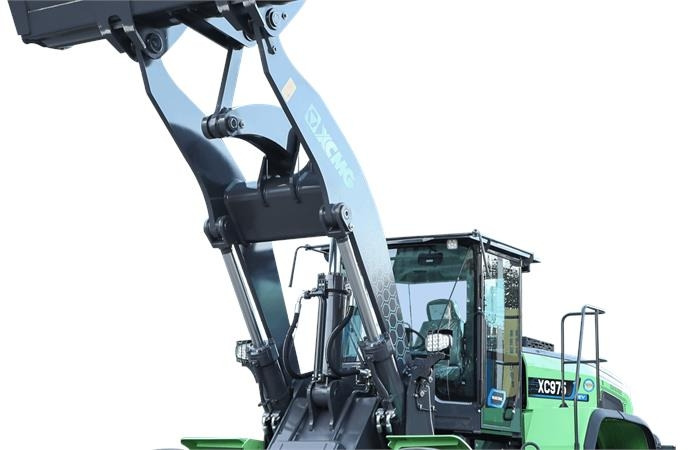 XCMG XC975-EV ELEKTRISK - Gumikerekes homlokrakodó: 5 kép. XCMG XC975-EV ELEKTRISK - Gumikerekes homlokrakodó: 5 kép.