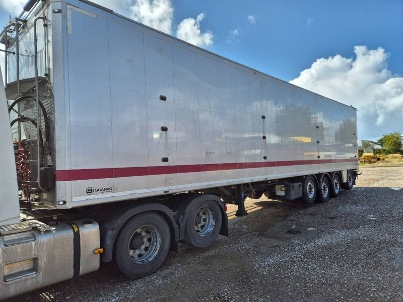 AMT 4 akslet walking floor trailer - Félpótkocsi öönkihordós: 2 kép. AMT 4 akslet walking floor trailer - Félpótkocsi öönkihordós: 2 kép.