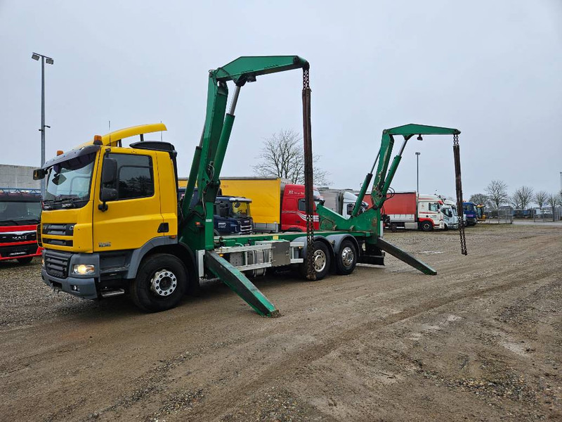 DAF DAF CF 85.360 / Hammer / Sideloader / side loader - Darus autó: 1 kép. DAF DAF CF 85.360 / Hammer / Sideloader / side loader - Darus autó: 1 kép.