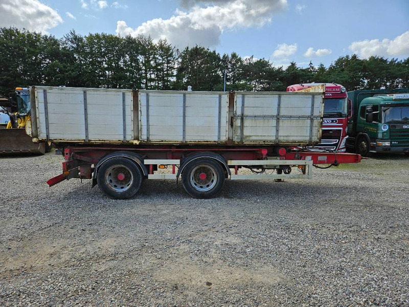 Pótkocsi cserefelépítményes KEL-BERG 2 axle // wire // 3-way tip // radiocontrol: 6 kép.