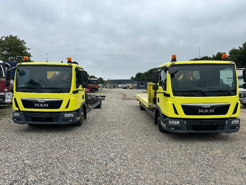 MAN TGL 12.220 with crane HMF 735K2 - Darus autó: 2 kép. MAN TGL 12.220 with crane HMF 735K2 - Darus autó: 2 kép.