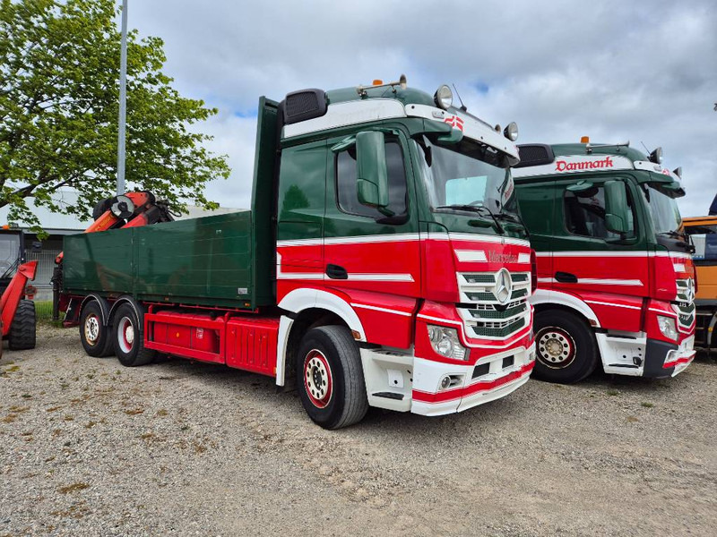 Mercedes-Benz Actros 2551/6x2 // Palfinger 16002 B // 2xtrucks - Darus autó: 1 kép. Mercedes-Benz Actros 2551/6x2 // Palfinger 16002 B // 2xtrucks - Darus autó: 1 kép.