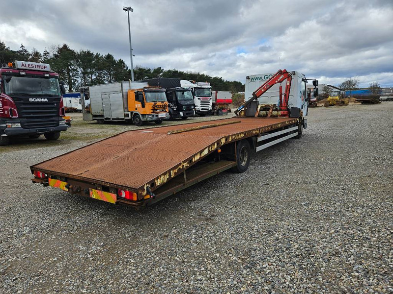 Autószállító teherautó, Darus autó Renault Midlum 220 Machine/auto Transport and crane(2 stk): 13 kép.