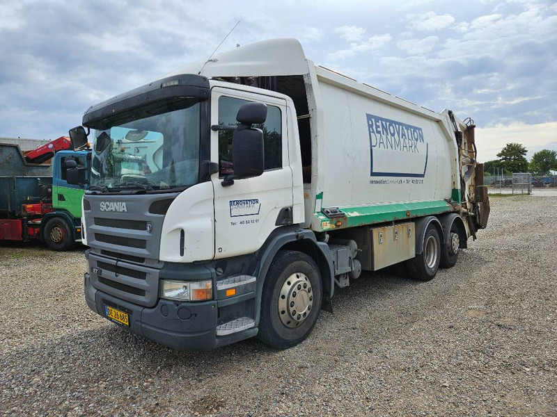 Scania P270 6x2/4 Müllwagen / garbagetruck - Szemetesautó: 1 kép. Scania P270 6x2/4 Müllwagen / garbagetruck - Szemetesautó: 1 kép.