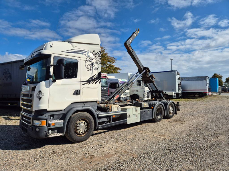 Scania R 410 6x2/4 // Hook // Kroghejs - Horgos rakodó teherautó: 1 kép. Scania R 410 6x2/4 // Hook // Kroghejs - Horgos rakodó teherautó: 1 kép.