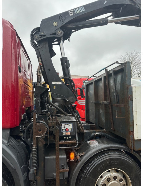 Scania R480 8x2 // Hiab Hi-Duo 244 // Hydraulic ramp - Darus autó: 3 kép. Scania R480 8x2 // Hiab Hi-Duo 244 // Hydraulic ramp - Darus autó: 3 kép.