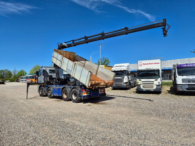 Volvo FH 460 8x2/4 //Hiab 166 E-4// 3 way tip - Darus autó: 2 kép. Volvo FH 460 8x2/4 //Hiab 166 E-4// 3 way tip - Darus autó: 2 kép.